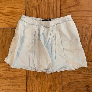 Zara Light Denim Skort